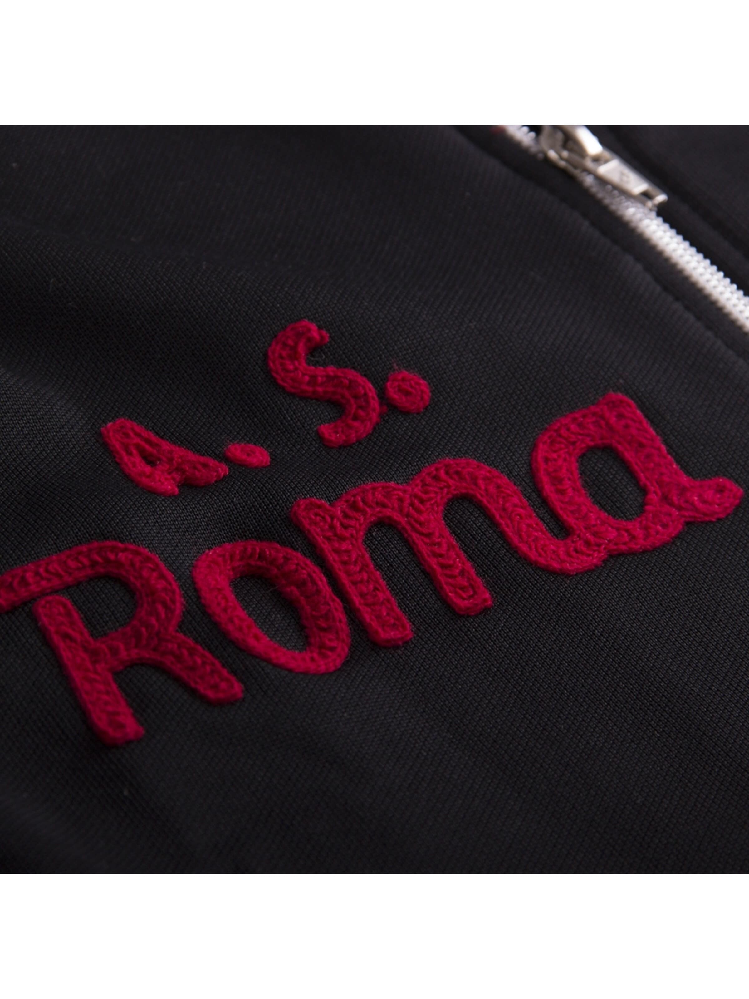 COPA FOOTBALL Sportjas 'AS Roma 1977 - 78 Retro Voetbaljack' in Zwart
