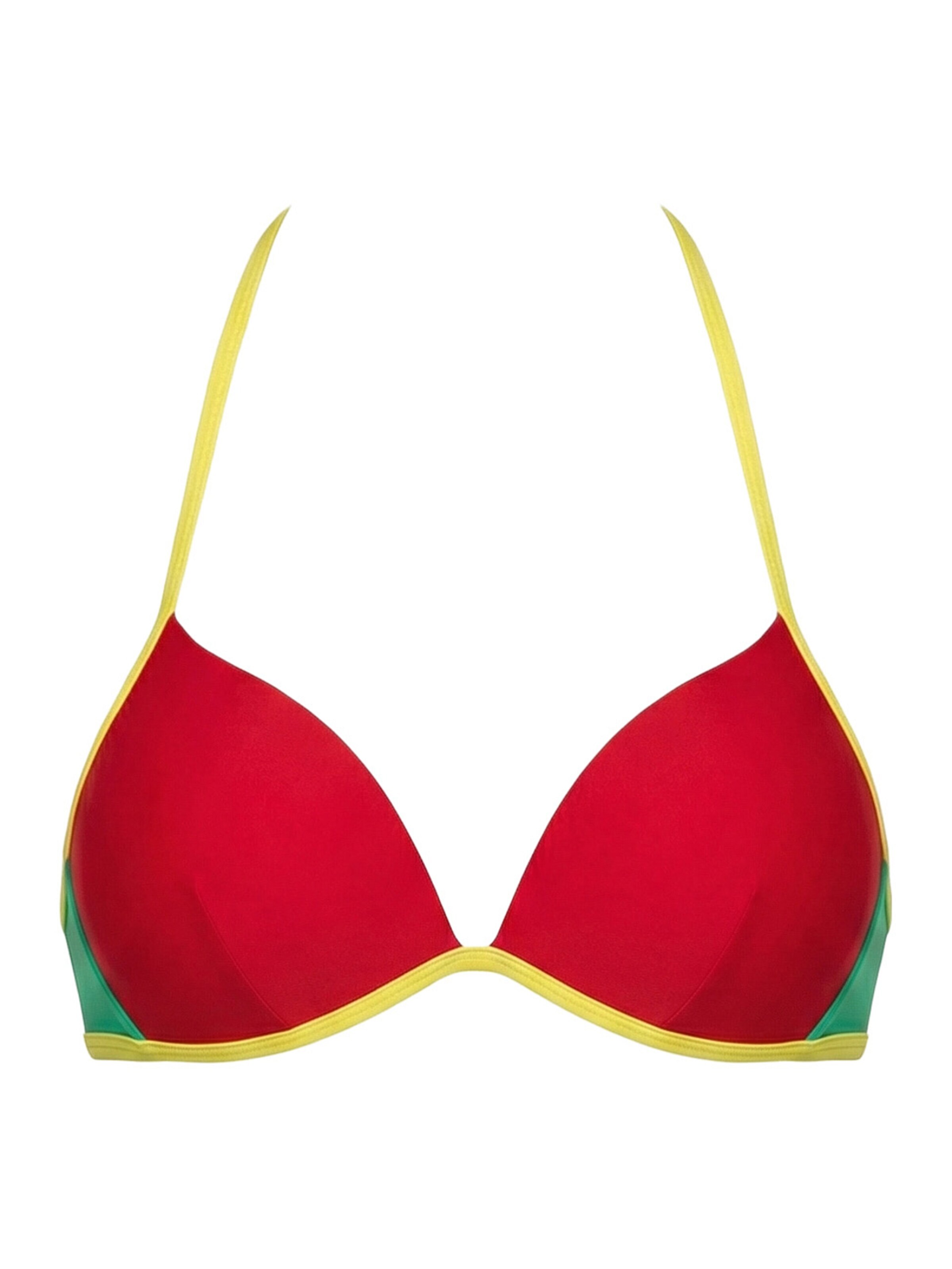 Marko Push-up Góra bikini 'Aitana' w kolorze czerwony: przód