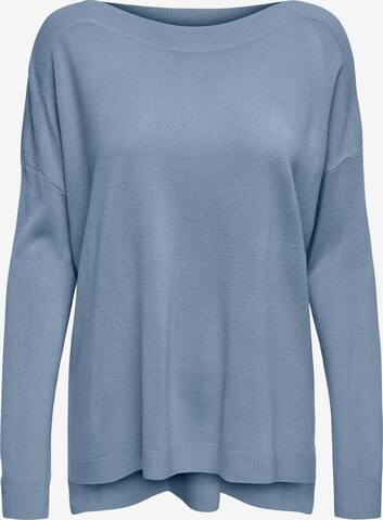 Pull-over 'AMALIA' ONLY en bleu : devant