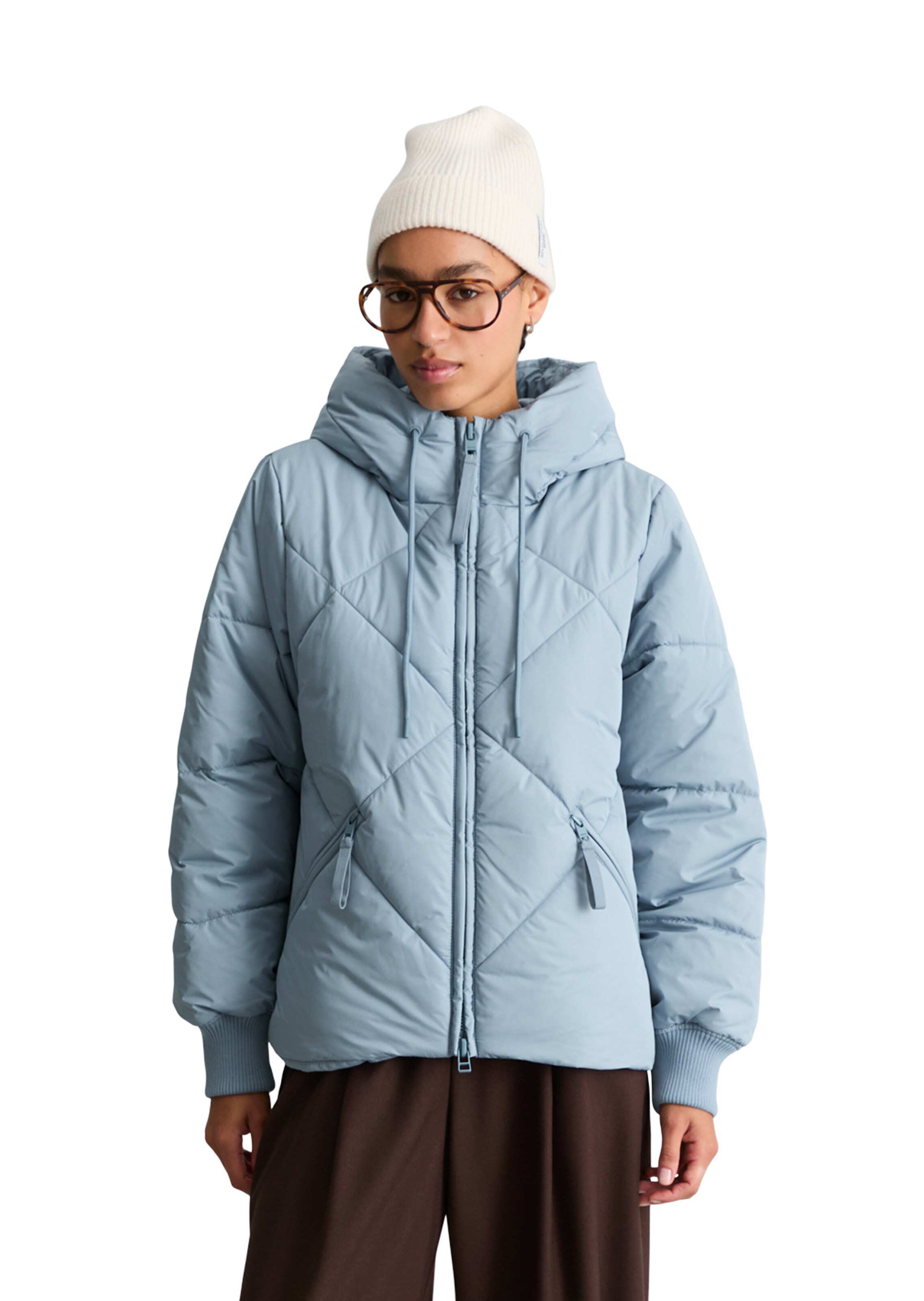 Veste mi-saison Marc O'Polo DENIM en bleu : devant