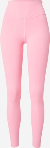 ADIDAS PERFORMANCE Skinny Sportbroek 'All Me' in Roze: voorkant