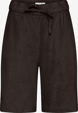 Pulz Regular Broek 'PZLUCA' in Bruin: voorkant