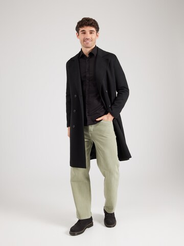 Slim fit Camicia di s.Oliver in nero