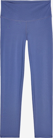 4F Skinny Sports trousers in Blue: front
