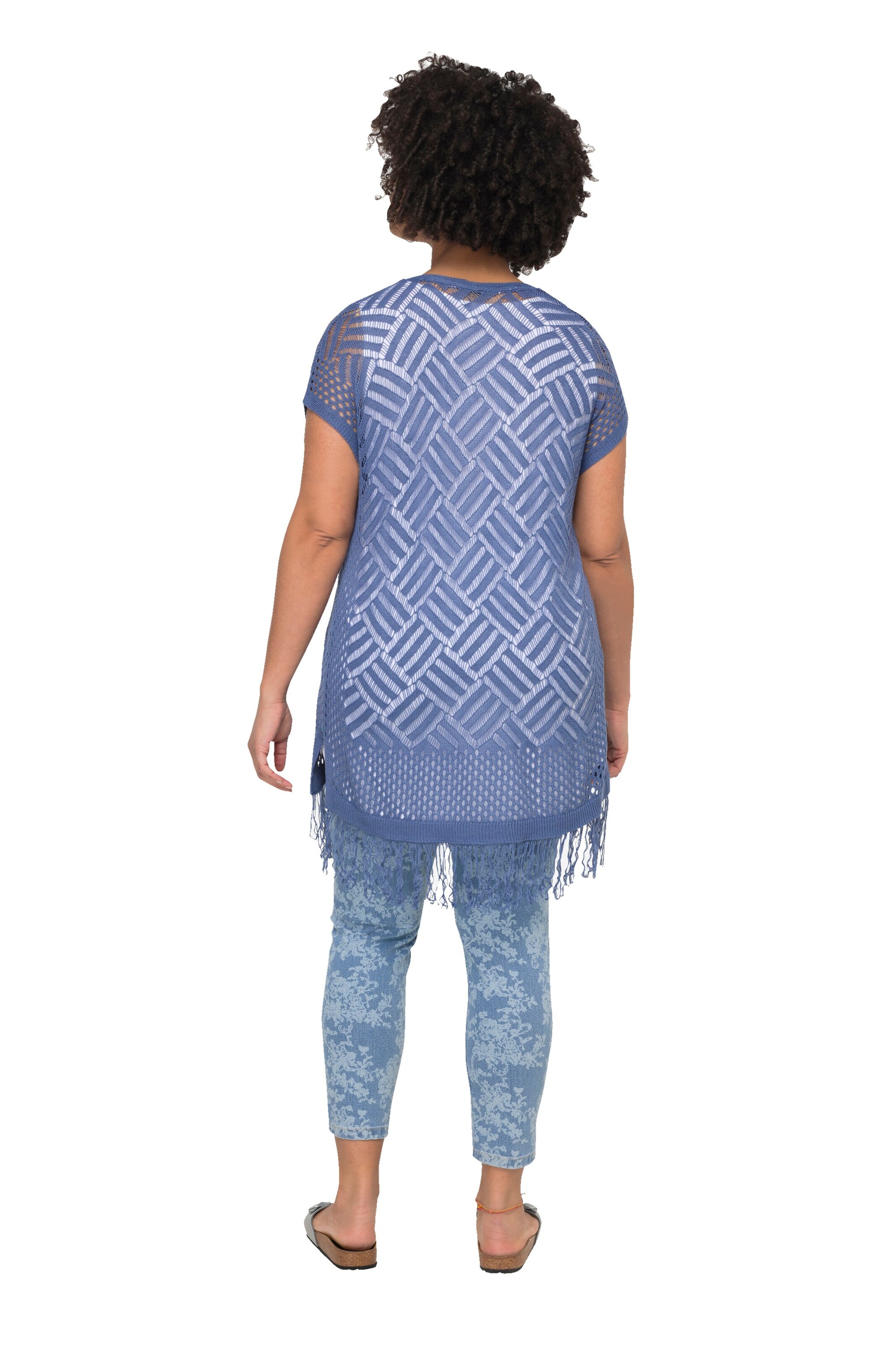 Angel of Style Strickjacke in Blau