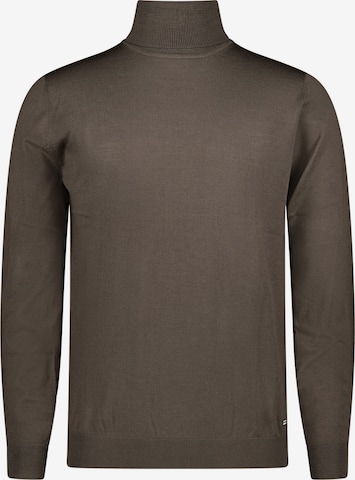 Pull-over ROY ROBSON en marron : devant