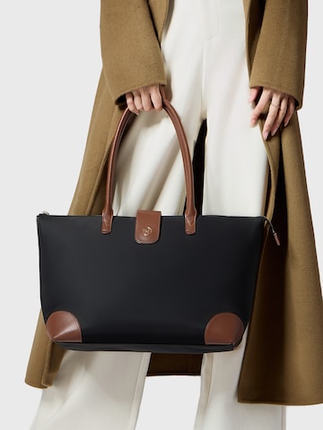 Victoria Hyde Håndtaske 'Eva' i sort: forside