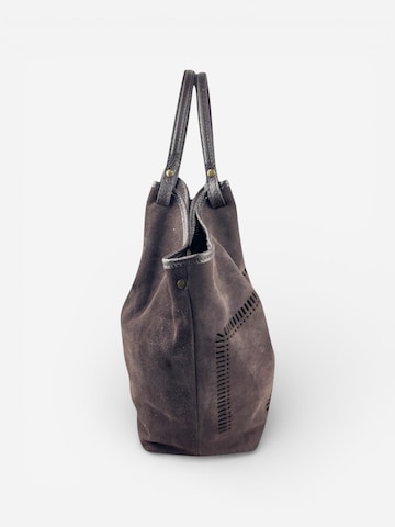 Cheval Firenze Schoudertas 'Madera Suede' in Bruin