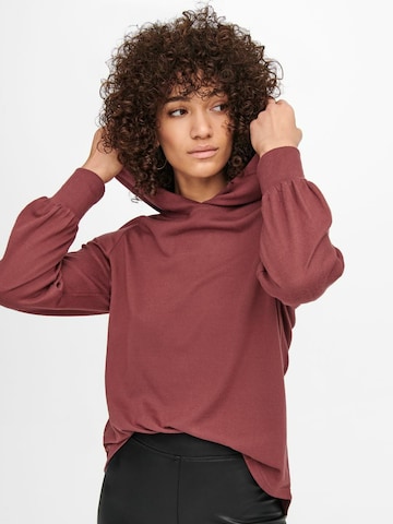 ONLY Sweatshirt 'ELCOS EMMA' in Rot