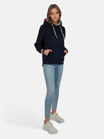 salzhaut Sweatshirt 'VERDADDERT' in Blauw