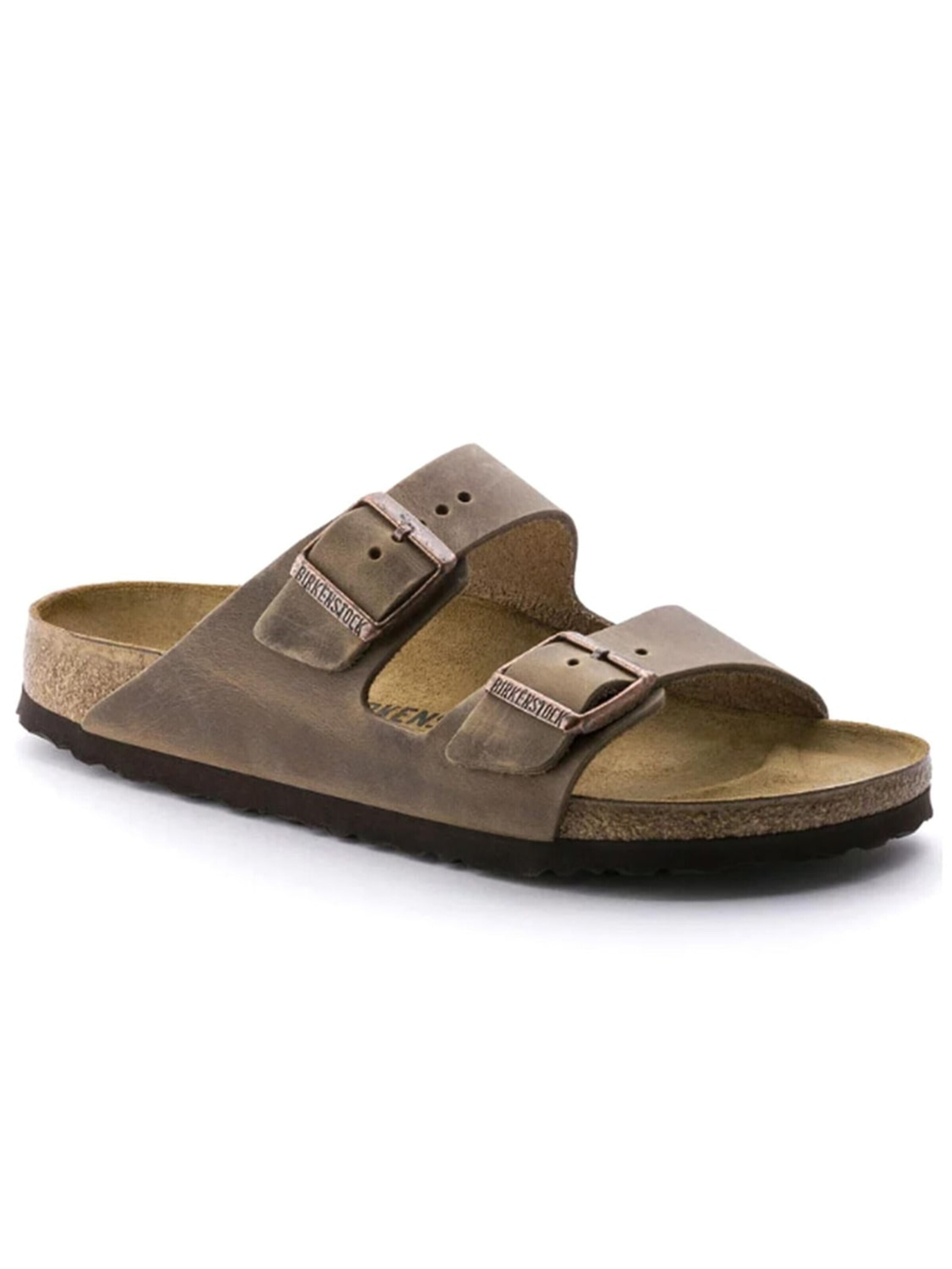 BIRKENSTOCK Klapki 'Unisex Arizona Tabacco Brown Sandals' w kolorze brązowy: przód