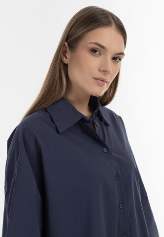 RISA Blouse in Blauw