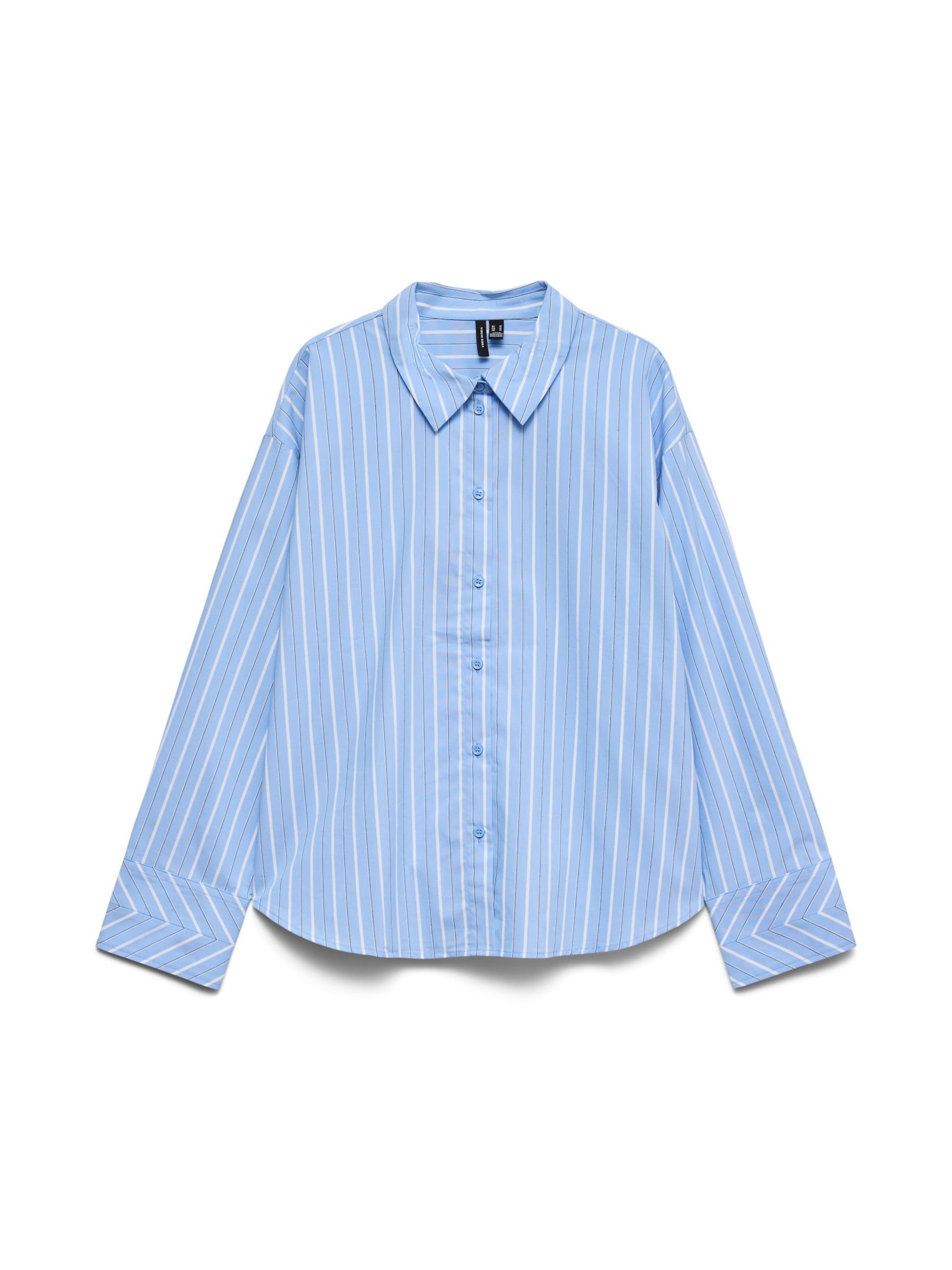 VERO MODA Bluse i blå: forside