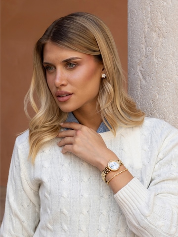U.S. POLO ASSN. - Reloj analógico 'Ivy' en oro: frente