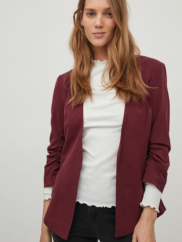 VILA - Blazer 'Her' em vermelho