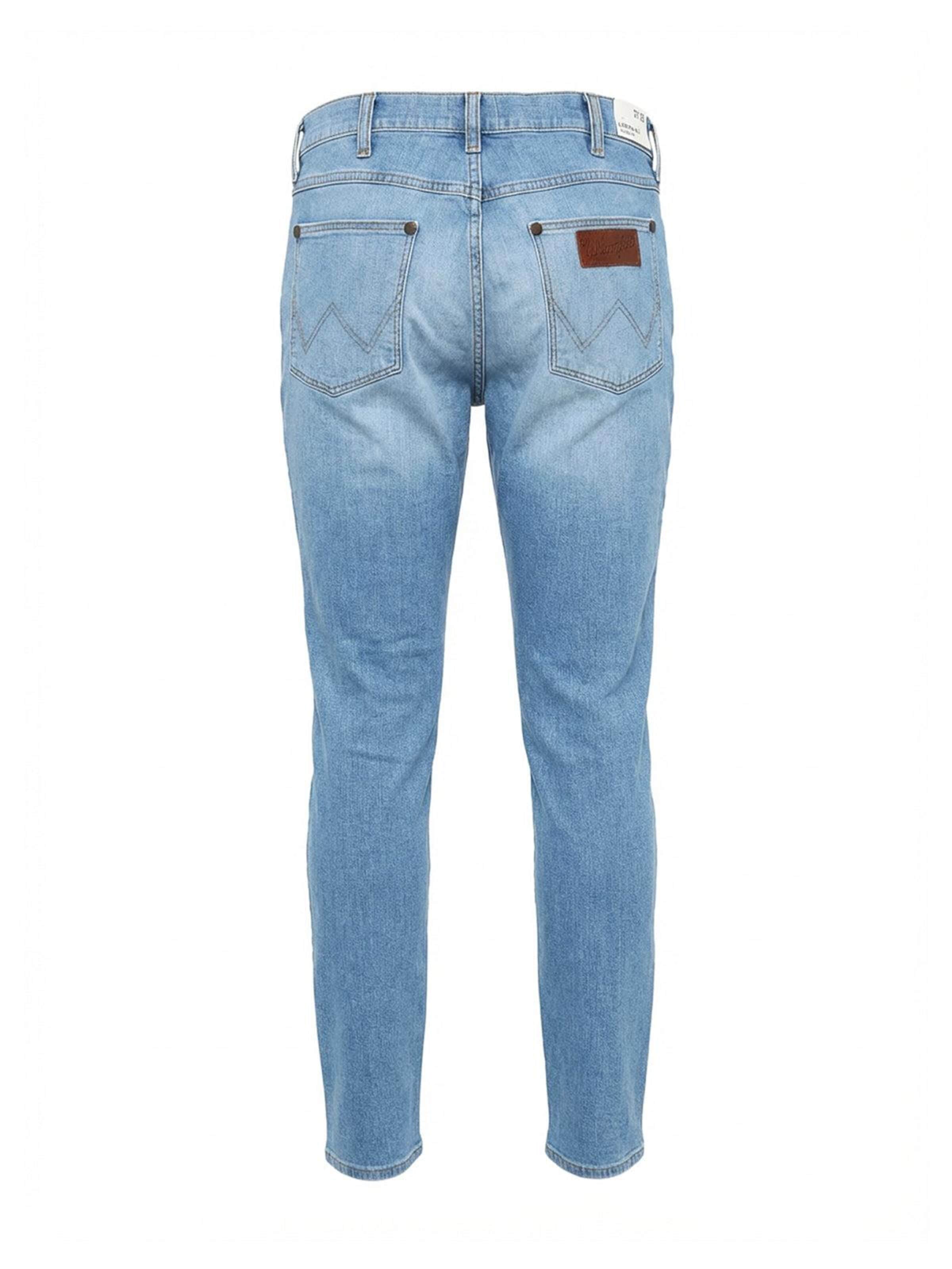 WRANGLER Slimfit Jeansy 'Light & Supersoft LARSTON SLATE SHADE' w kolorze niebieski