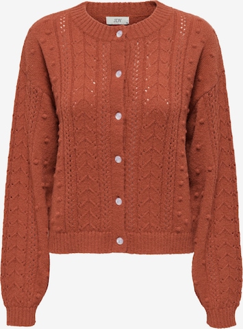 JDY Knit Cardigan 'Sigrid' in Red: front
