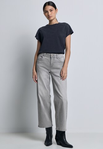 Street One Studio Regular Jeans in Grey: front