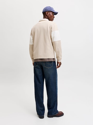 JACK & JONES Sweatshirt in Beige