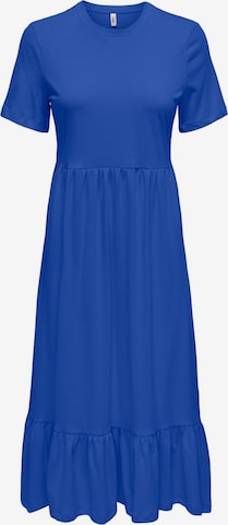 Robe 'ONLMAY' ONLY en bleu : devant
