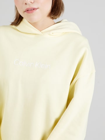 Calvin Klein Sweatshirt 'HERO' in Yellow