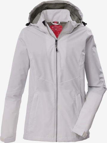 KILLTEC Outdoor Jacket in Grey: front