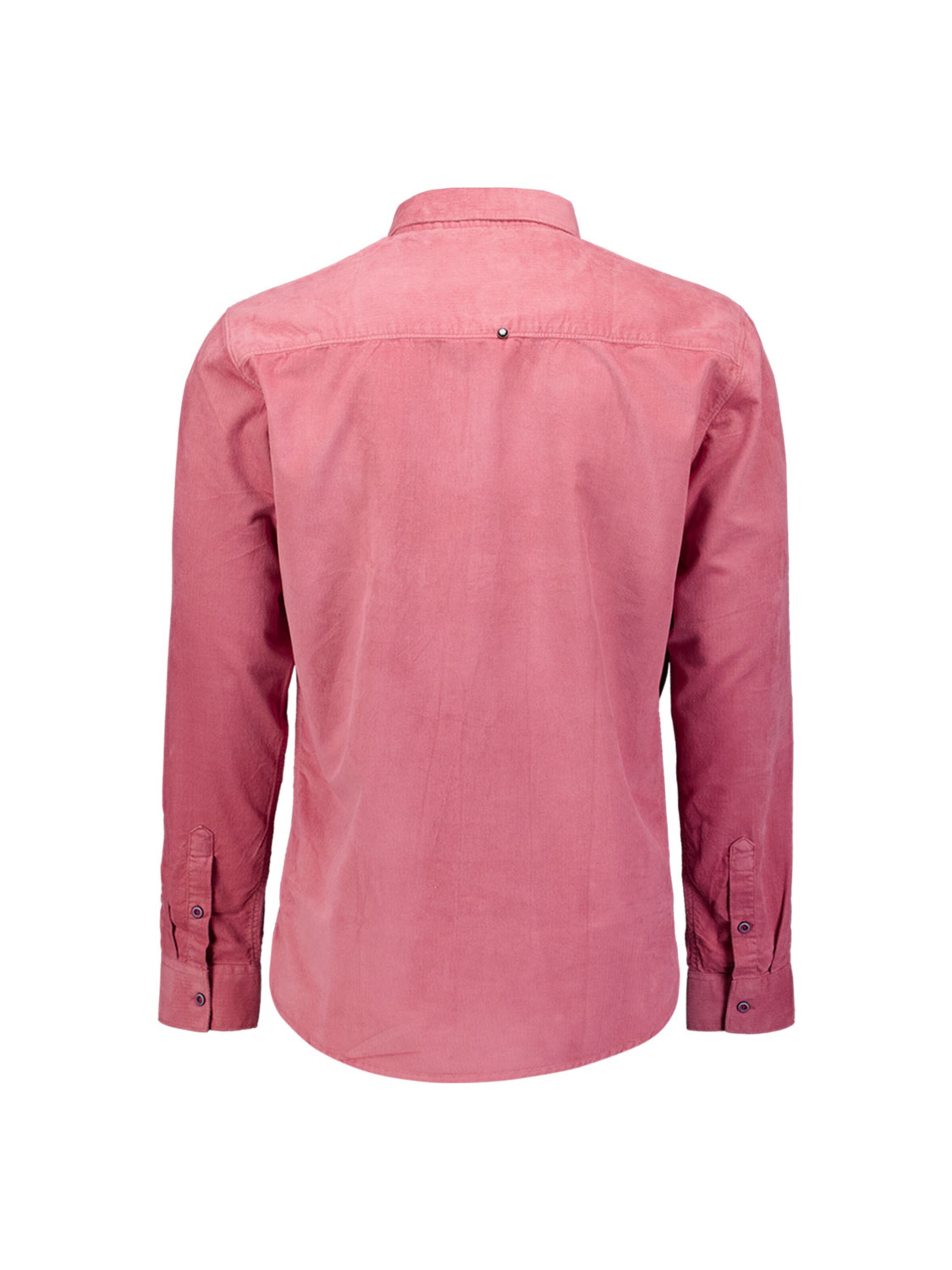 No Excess Regular fit Button Up Shirt in Pink