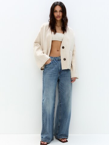 Pull&Bear Jacke in Beige