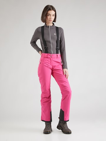 DARE2B Normální Outdoorové kalhoty 'Diminish' – pink: přední strana