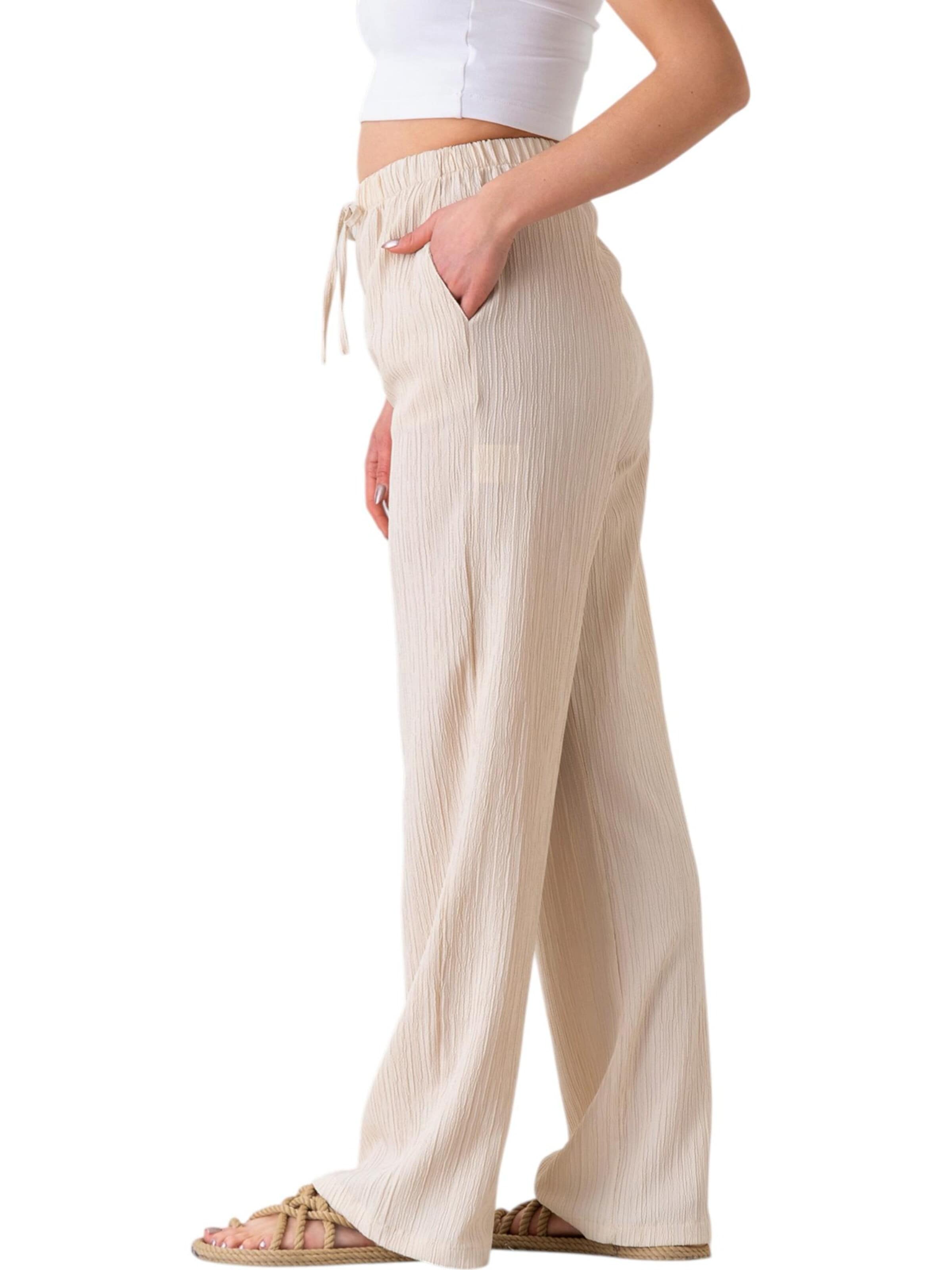 fashionshowcase Loose fit Pants 'ALARA' in Beige