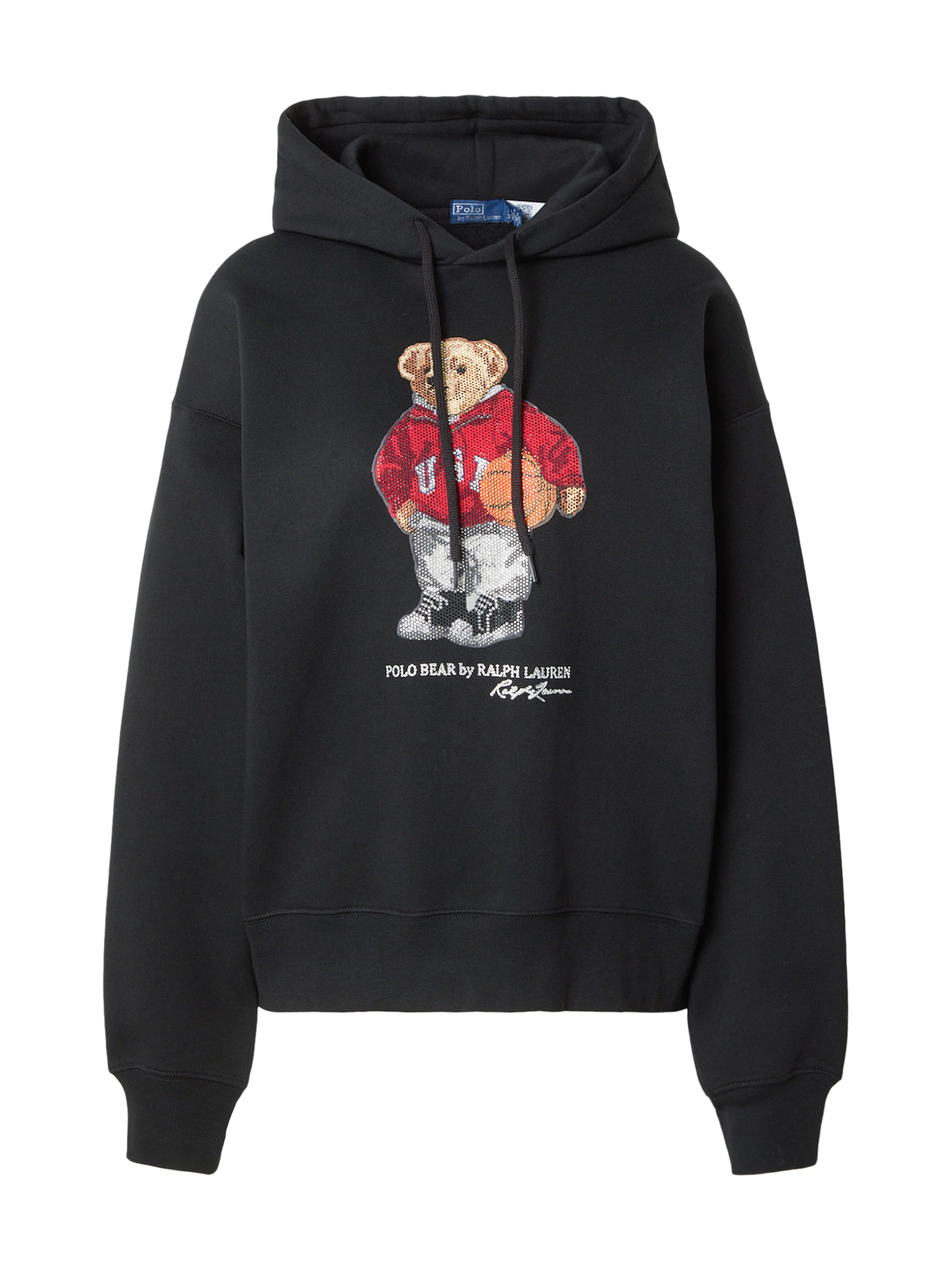 Polo Ralph Lauren Tréning póló - fekete: elől