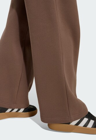 Wide leg Pantaloni 'Essentials' de la ADIDAS ORIGINALS pe maro
