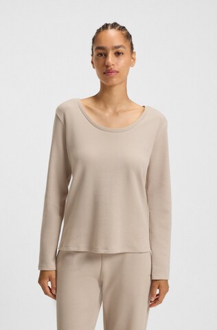 BOSS Shirt in Beige: front