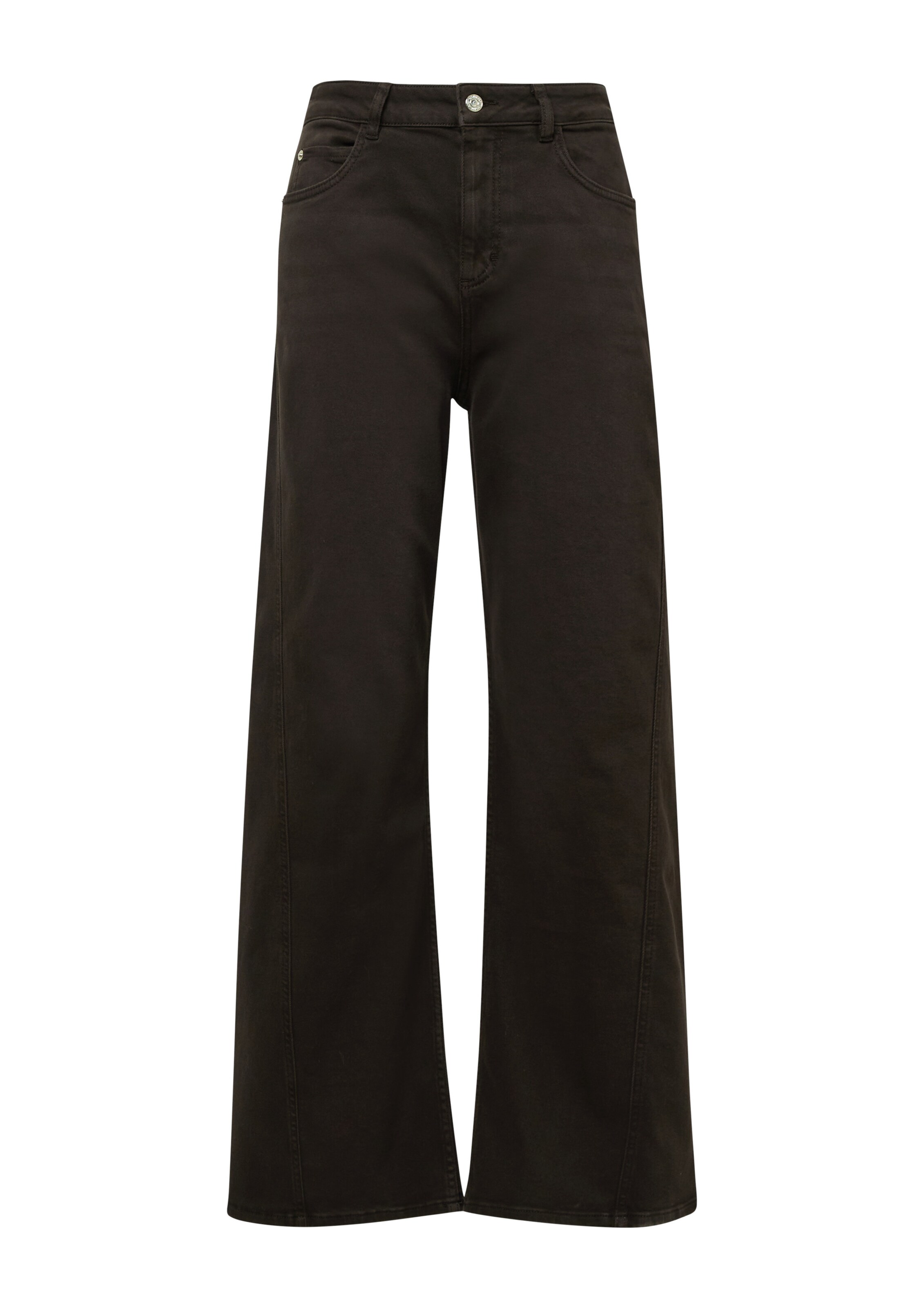 COMMA Hose in dunkelbraun, Produktansicht