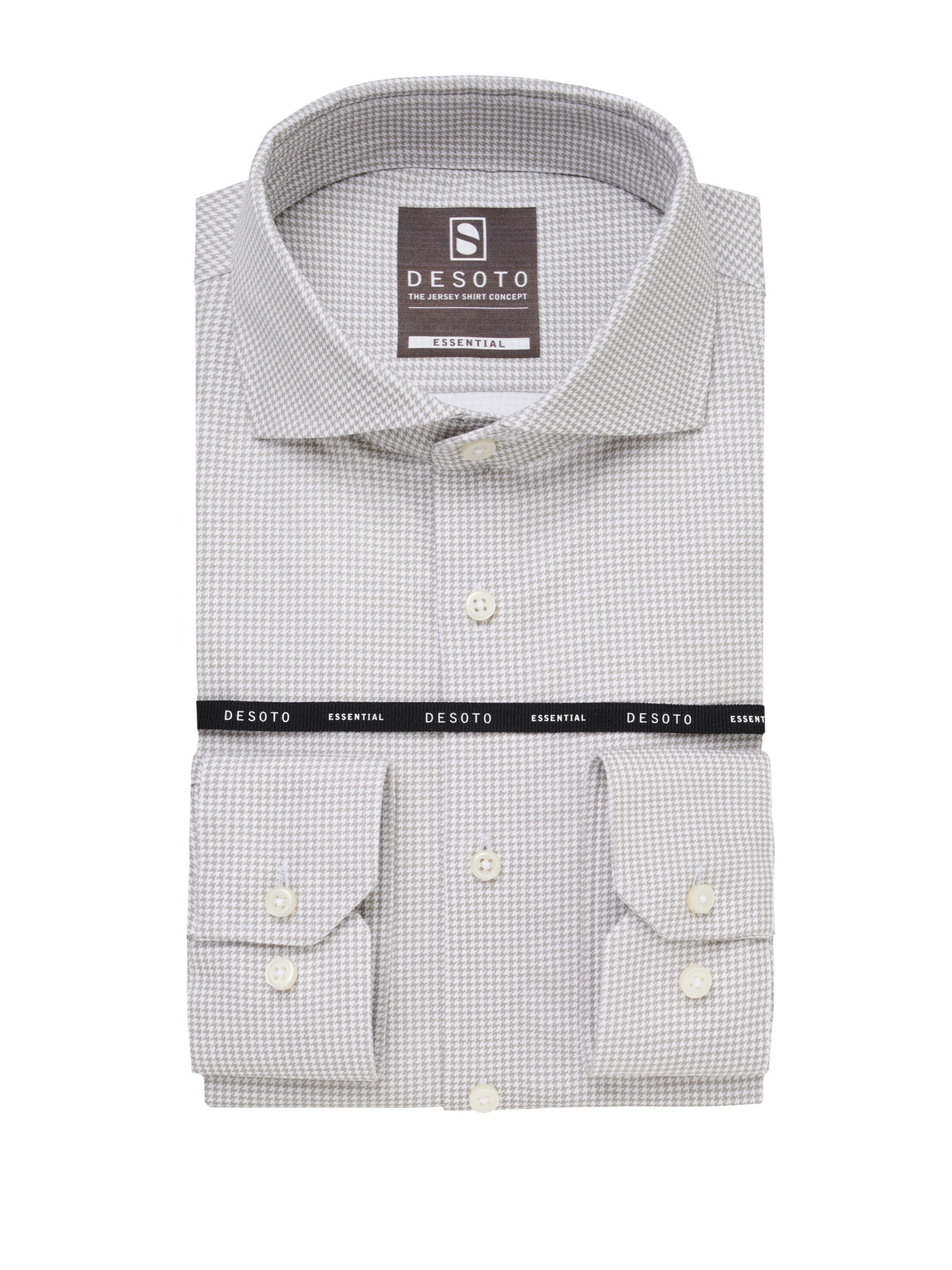 DESOTO Slim fit Overhemd in Grijs