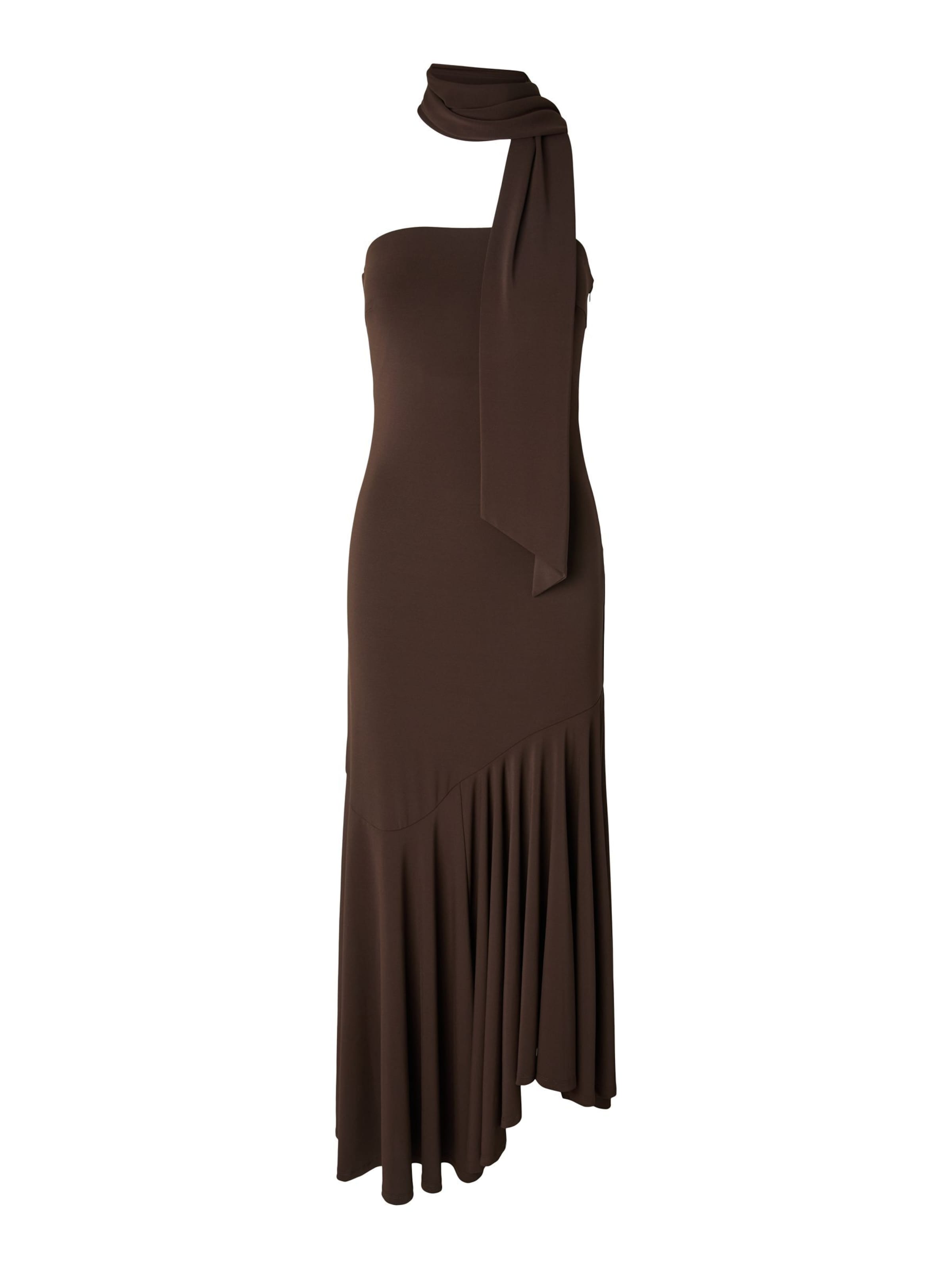 YAS Kleid 'YASGodita' in 38 in dunkelbraun, Produktansicht
