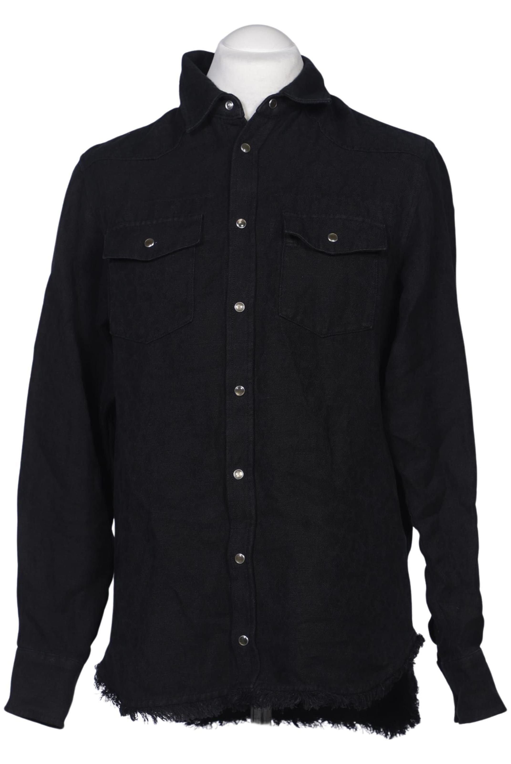 IRO Button Up Shirt in M in Black: front