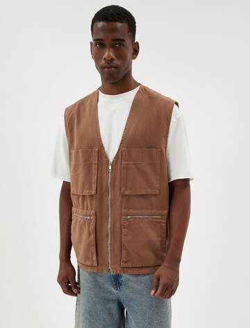 Koton Bodywarmer in Bruin: voorkant