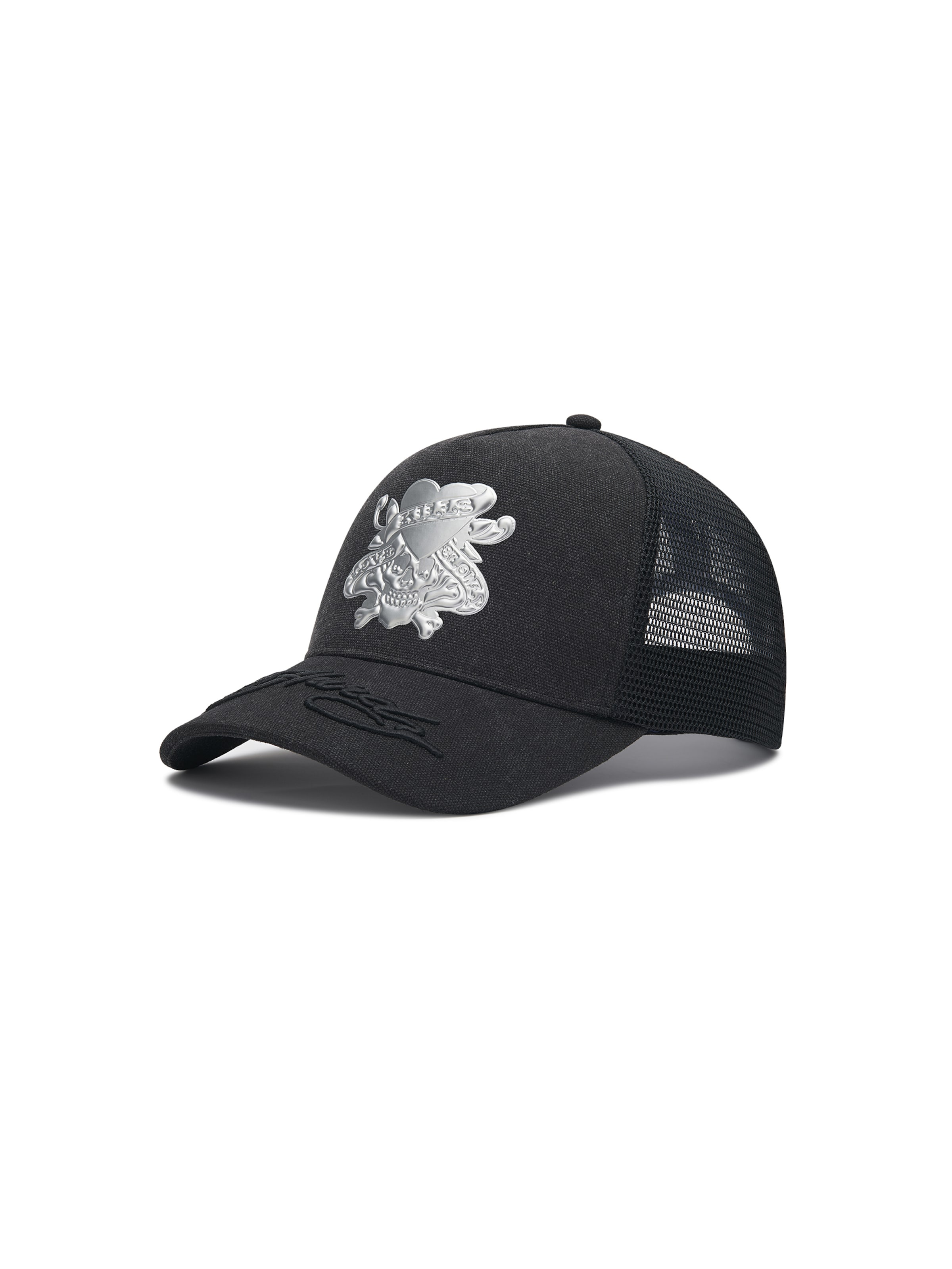Ed Hardy Hætte 'Love Kills Slowly' i sort: forside