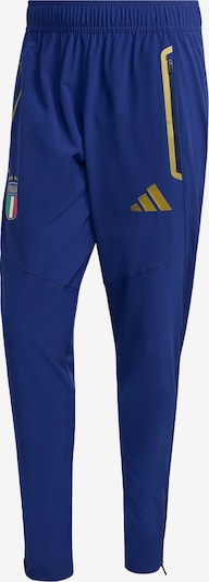ADIDAS PERFORMANCE Urheiluhousut 'Italy Tiro Travel' värissä sininen / keltainen, Tuotenäkymä