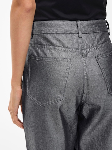 VILA Loose fit Jeans 'VIKelly' in Grey