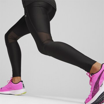 PUMA Skinny Sportbroek 'RUN ULTRAFORM' in Zwart