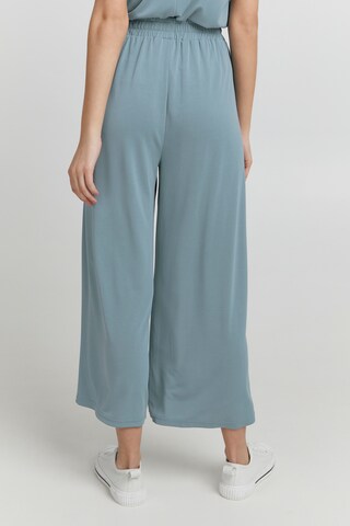 Oxmo Wide Leg Hose 'Bryndis' in Blau