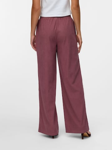 VERO MODA - Pierna ancha Pantalón en rosa