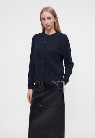 Samsøe Samsøe Knit cardigan 'NOR' in Blue