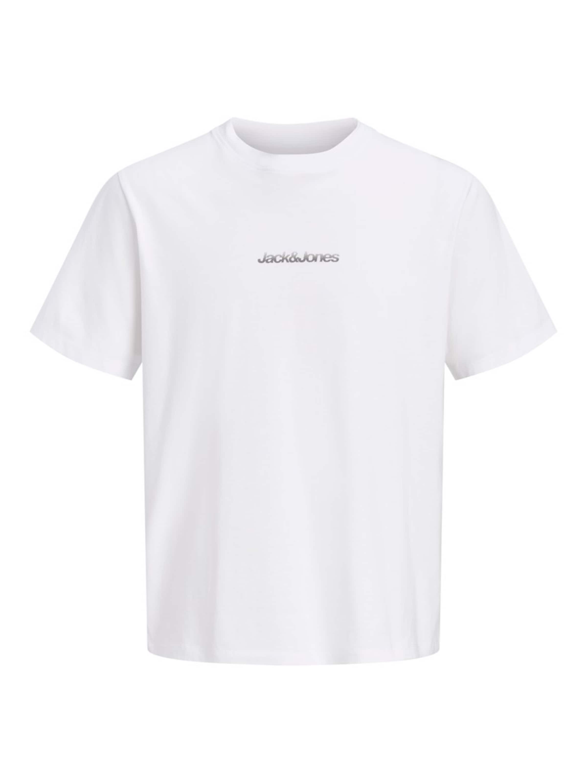 JACK & JONES Футболка 'JCOECHO' в Белый: спереди