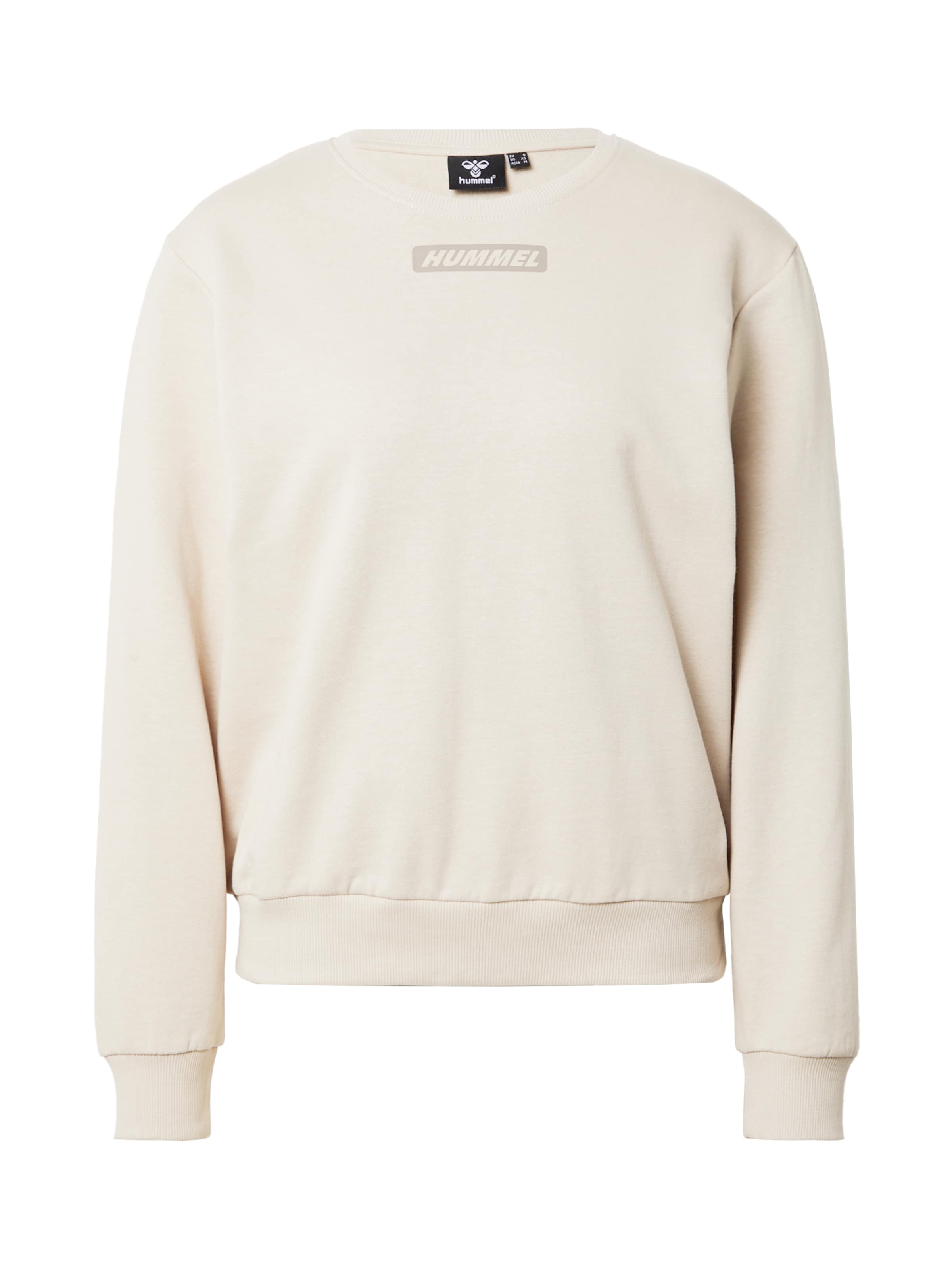 Hummel Sweatshirt in Beige: Vorderseite