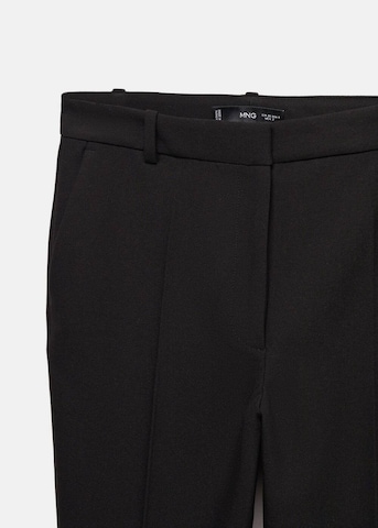 évasé Pantalon à plis 'Lisa' MANGO en noir