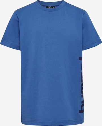 Hummel Shirt 'PRINT' in Blau: Vorderseite