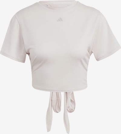 ADIDAS PERFORMANCE Toiminnallinen paita 'Studio' värissä harmaa / valkoinen, Tuotenäkymä